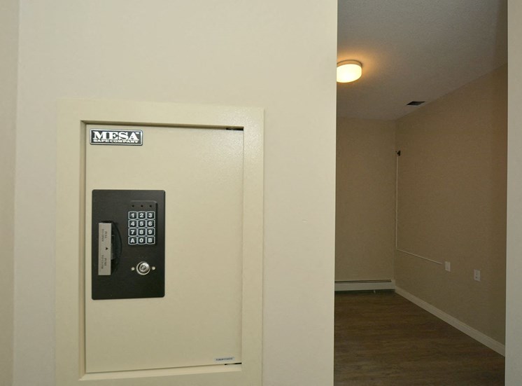 Centro Residential Rental Property in-suite safes